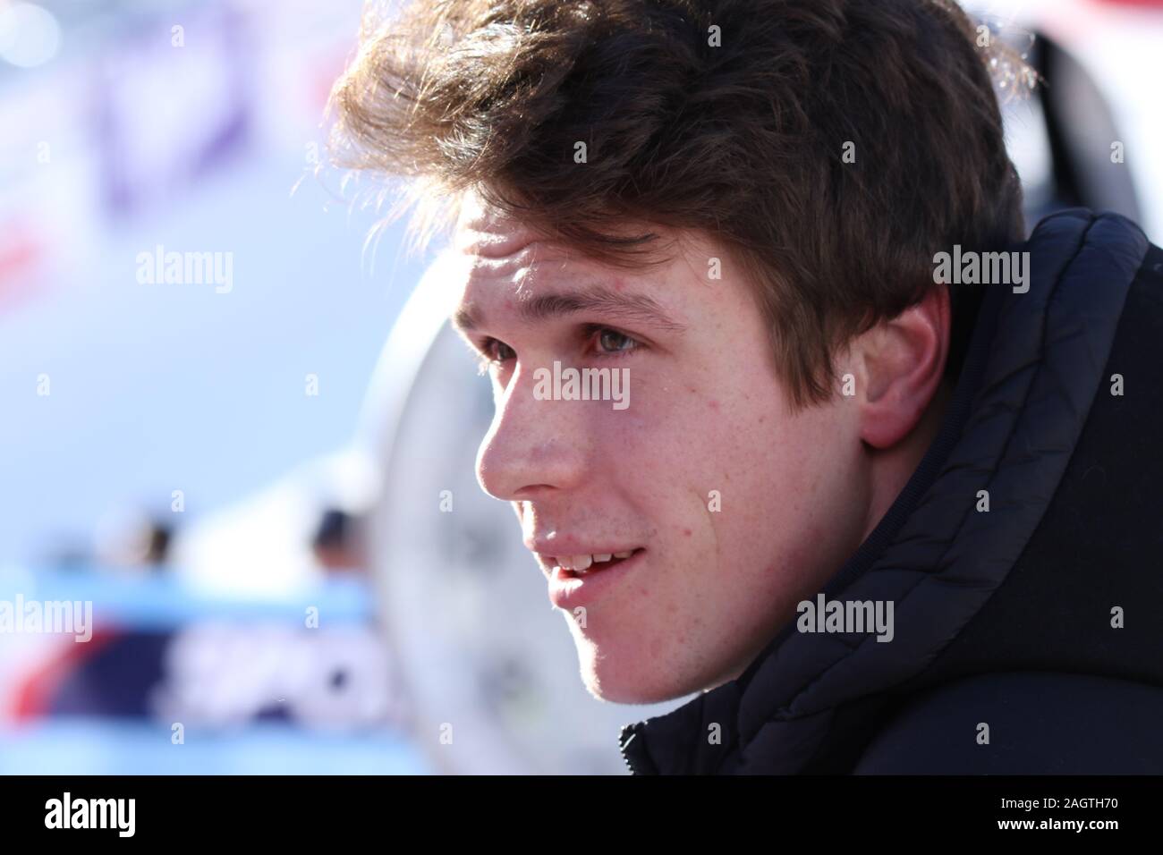Clement Noel alpine skier of France French alpine ski team portrait Stock Photo