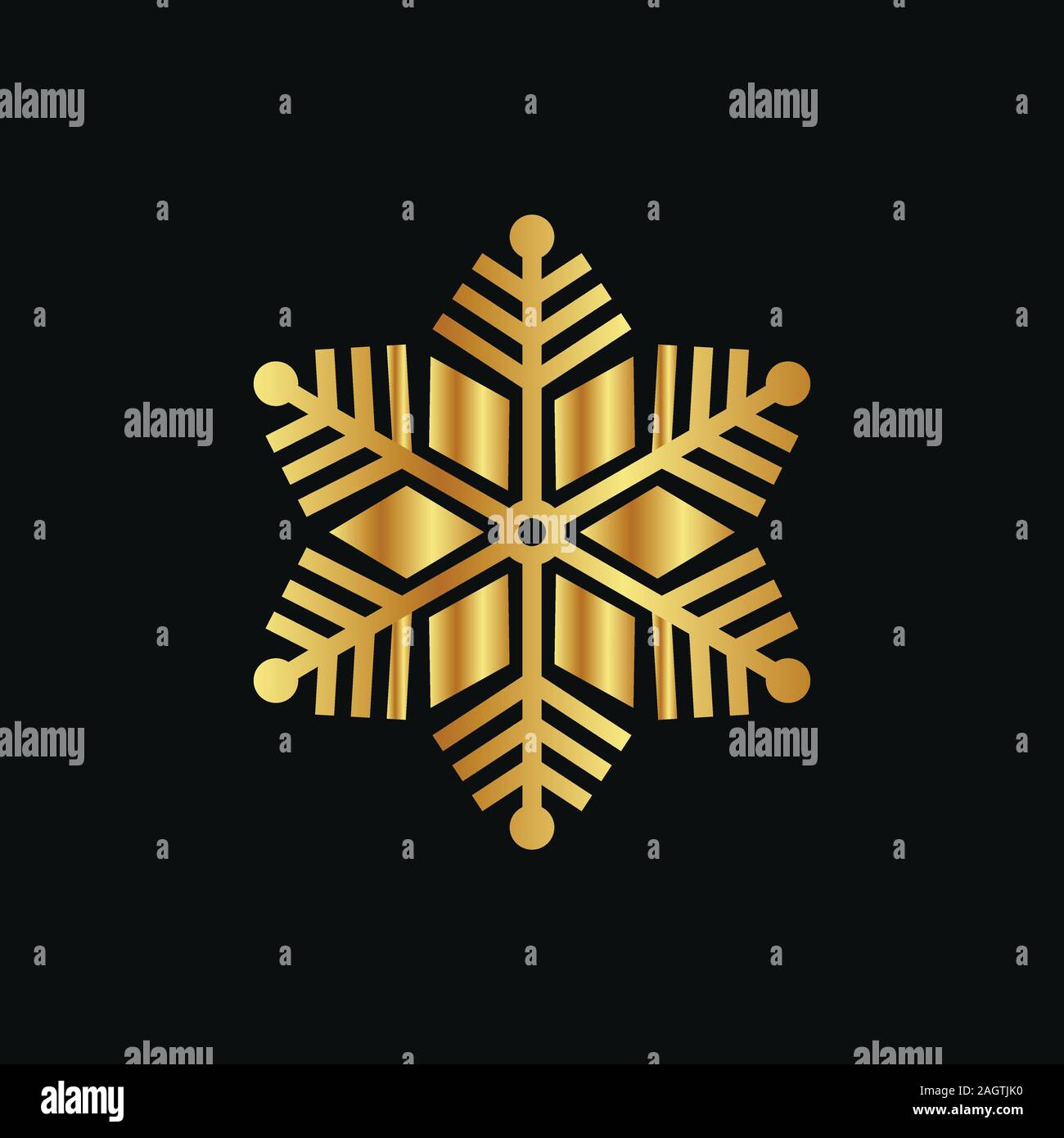 Cute Snowflake Icon vector, Christmas Holiday Winter snowflake Logo ...