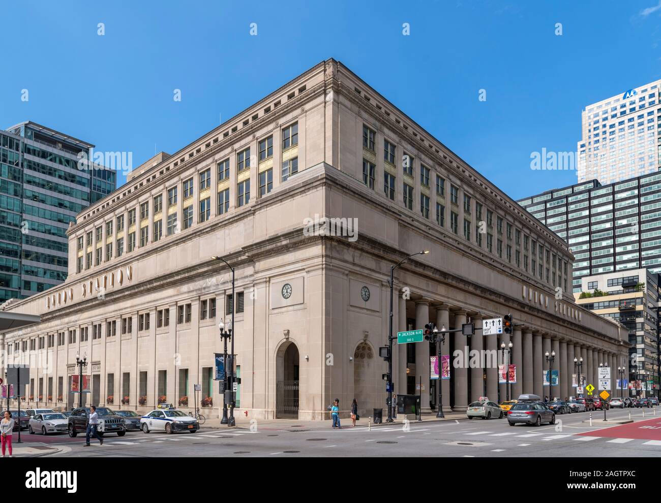 Union Station, Chicago, Illinois, USA Stock Photo