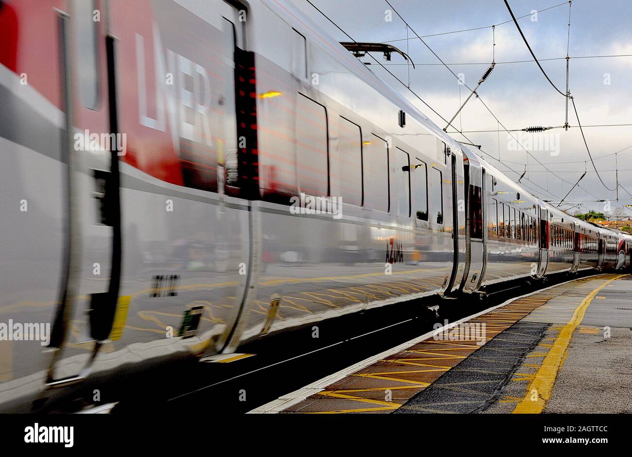 Modern Electric Train Pantograph Stock Photo Alamy