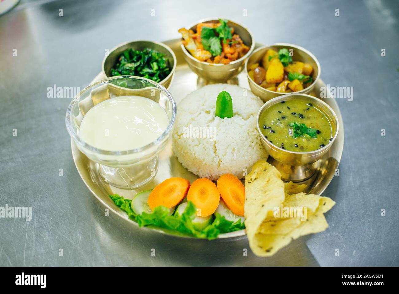 Dal bhat kathmandu hires stock photography and images Alamy