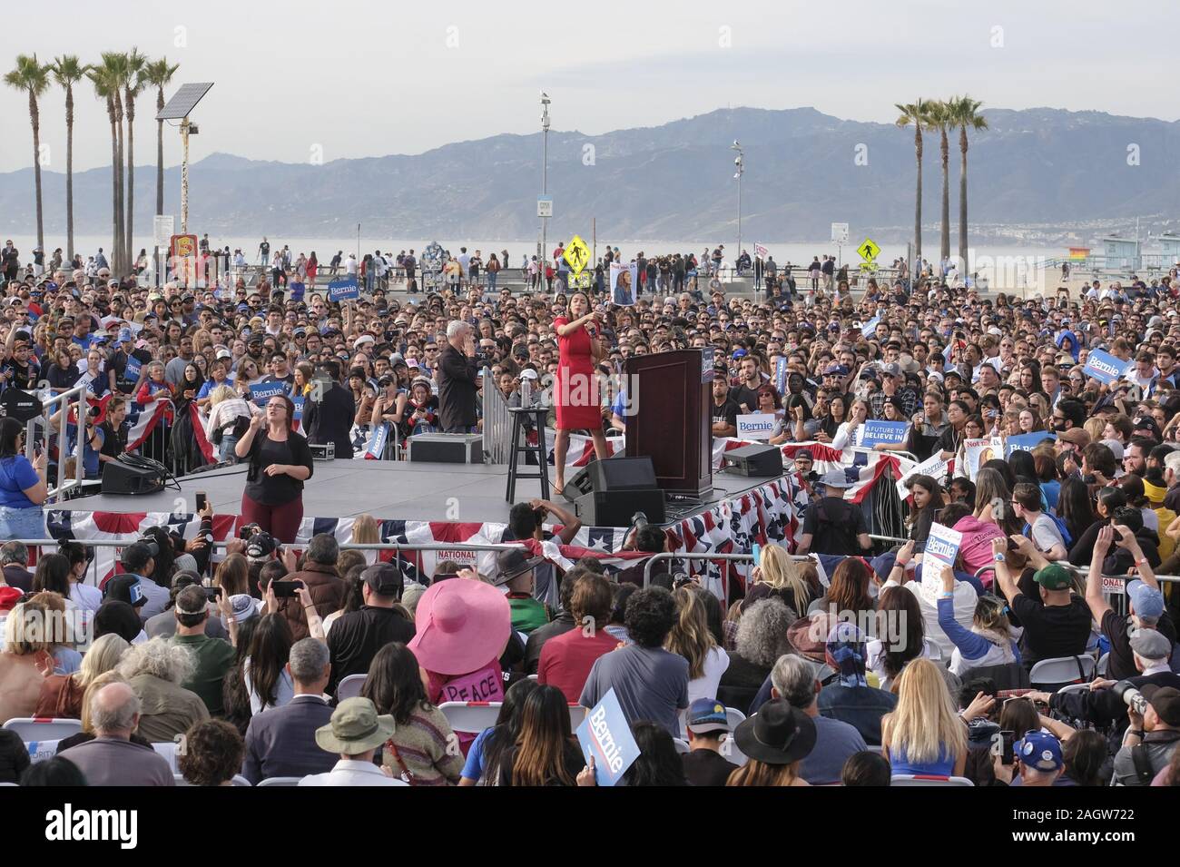 Alexandria ocasio cortez windward plaza hires stock photography and