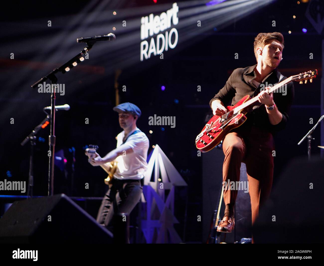 Niall Horan performs at 99.5 Jingle Ball in Washington, DC on December 16th, 2019 Stock Photo