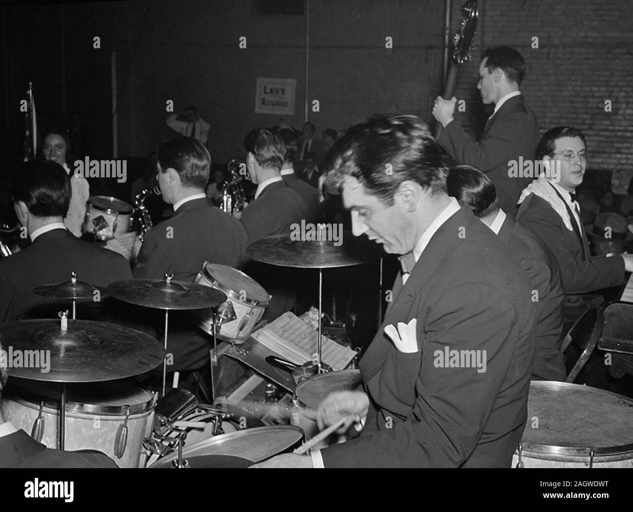 Portrait of Gene Krupa, Washington, D.C., between 1938 and 1948 Stock Photo