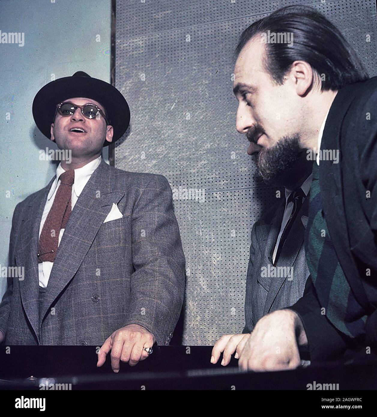 Portrait of Frankie Laine and Mitch Miller, New York, N.Y., between 1946 and 1948 Stock Photo
