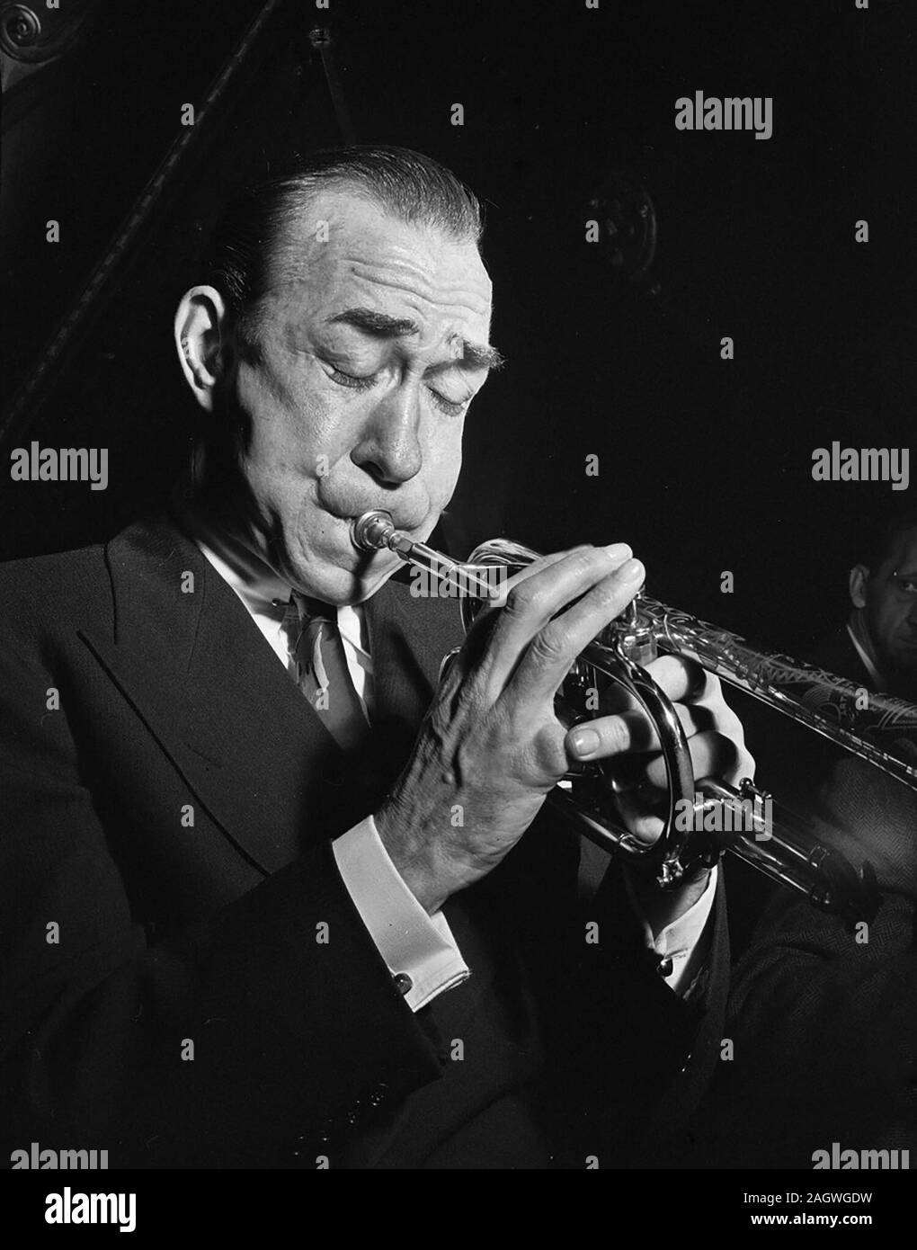 Portrait of Muggsy Spanier, Nick's (Tavern), New York, N.Y., ca. June