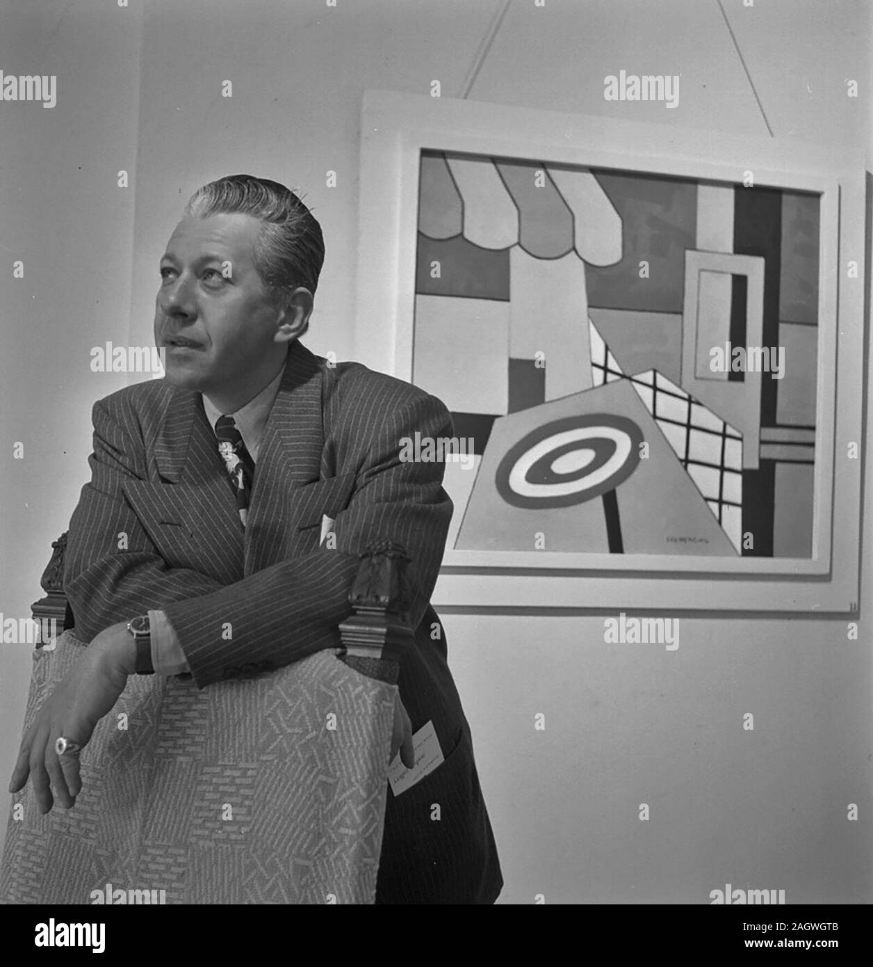 Portrait of George Wettling, New York, N.Y., between 1946 and 1948 ...