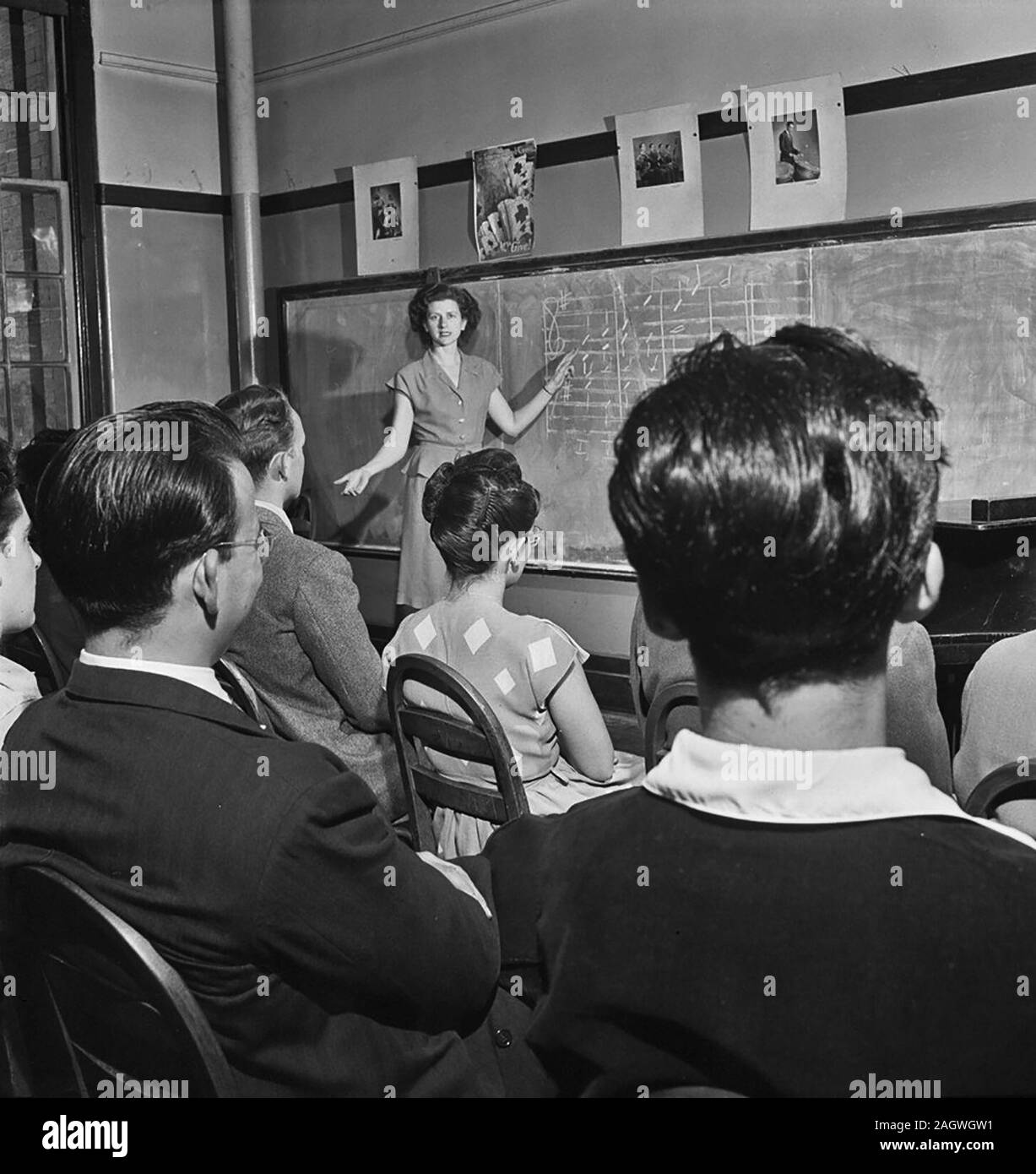 1940s high school teacher hires stock photography and images Alamy