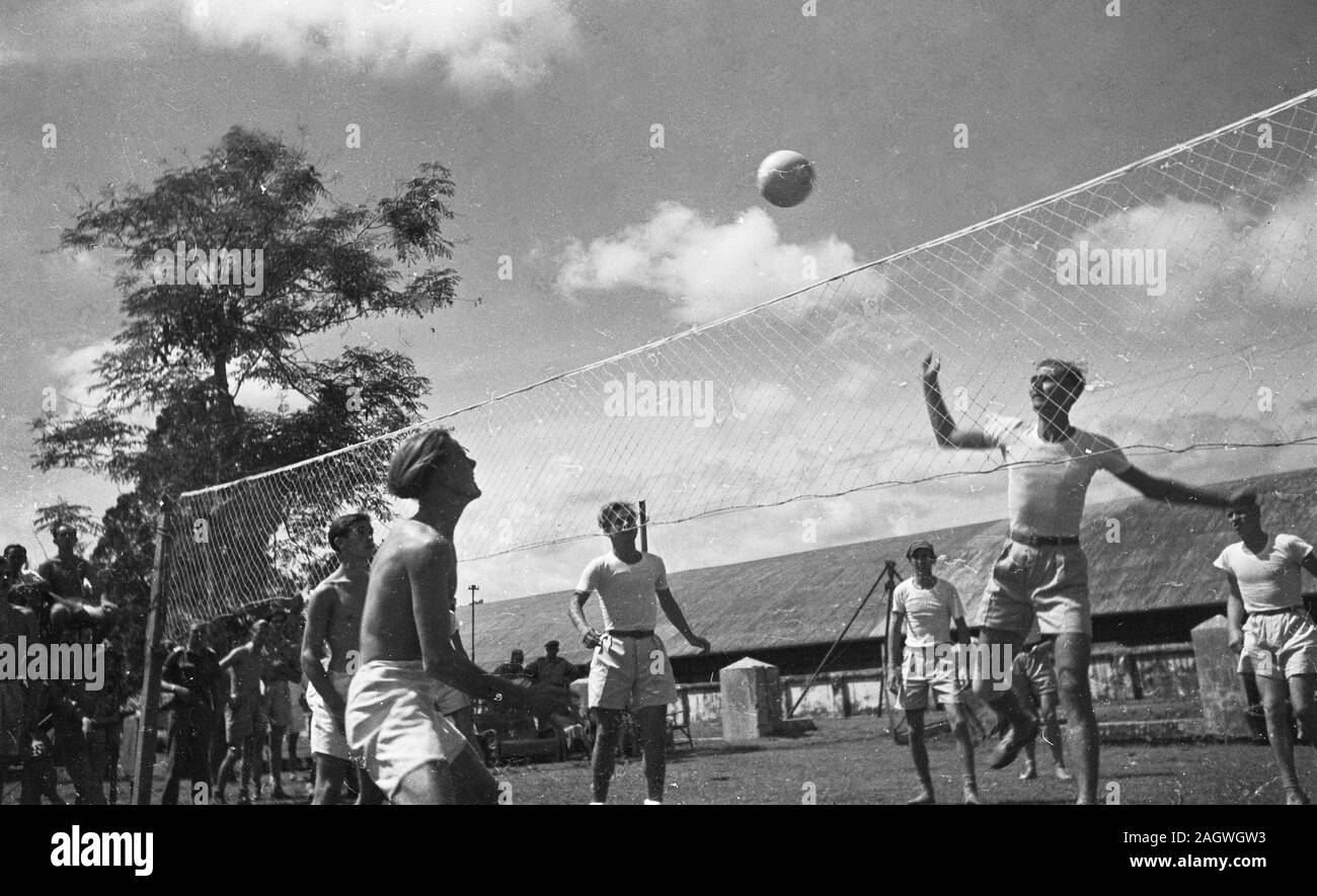 Volleyball Competition; Date May 8, 1949; Location Indonesia, Dutch ...