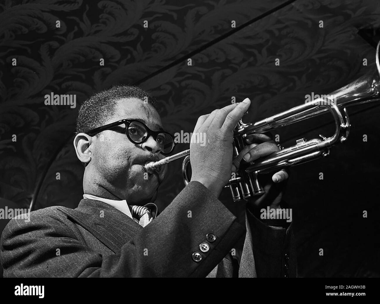 Dizzy Gillespie Trumpet Black And White Stock Photos And Images Alamy