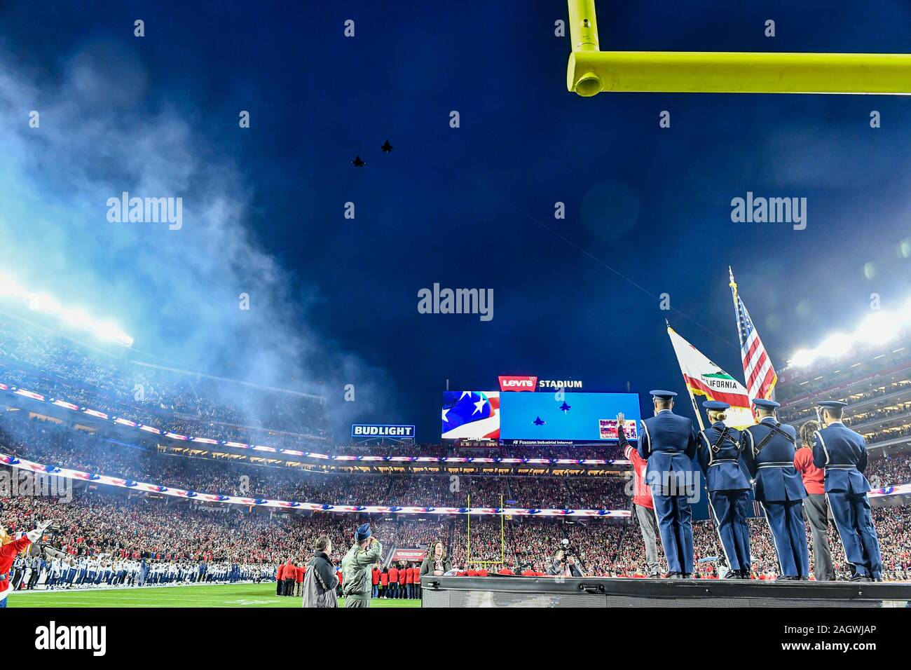 The Levi's Stadium of the San Francisco 49ers hosted the Super Bowl 2016,  Santa Clara CA Stock Photo - Alamy