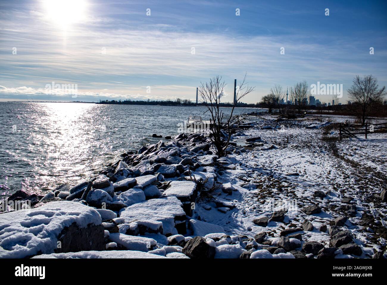 Ontario winter snowy landscapes hi-res stock photography and images - Alamy