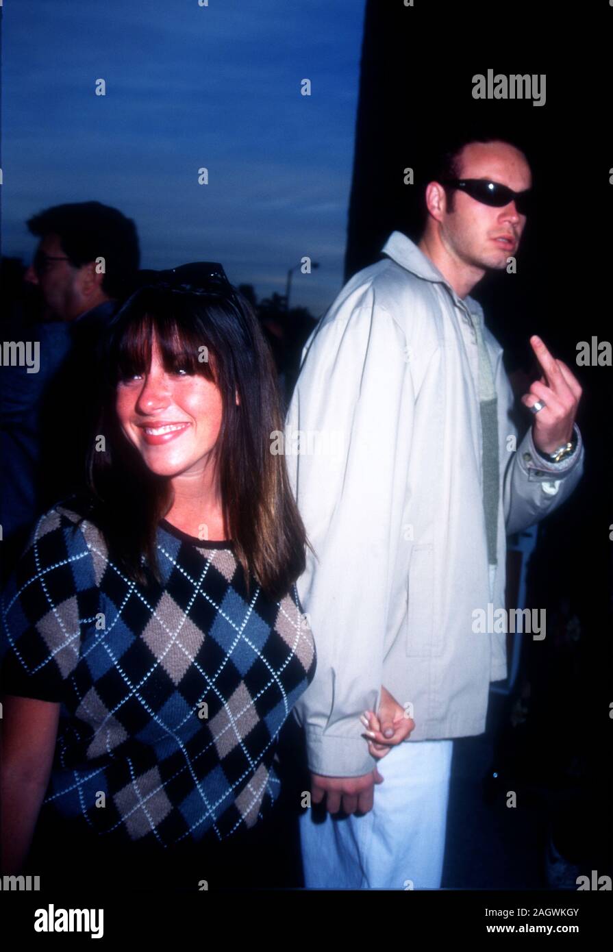 Westwood, California, USA 12th April 1995 Actress Soleil Moon Frye attends TriStar Pictures' 'Jury Duty' Premiere on April 12, 1995 at Avco Center Cinemas in Westwood, California, USA. Photo by Barry King/Alamy Stock Photo Stock Photo