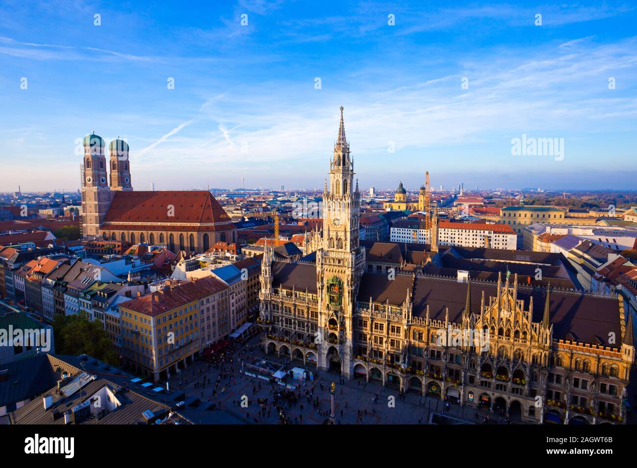 Ngermany View Panoramic aerial view munich germany hi-res stock photography and ...
