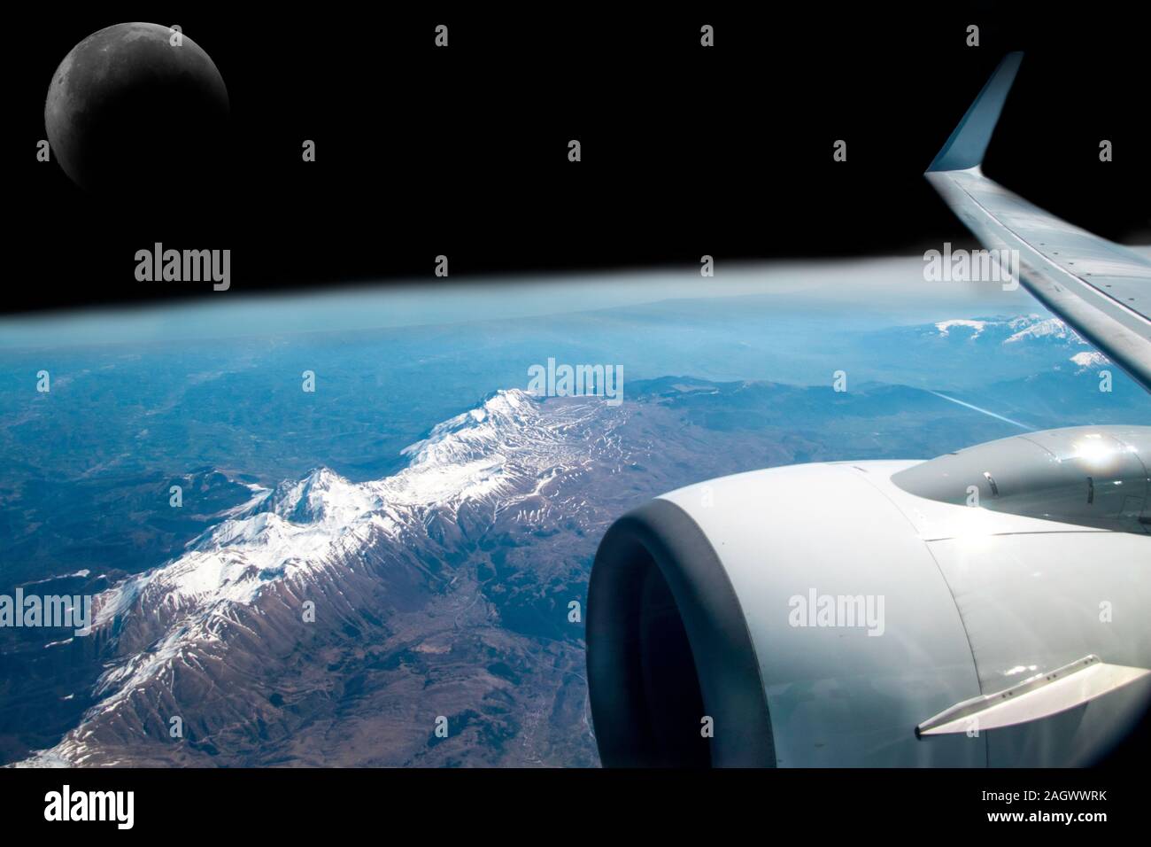 Atmospheric outer space view earth hi-res stock photography and images ...