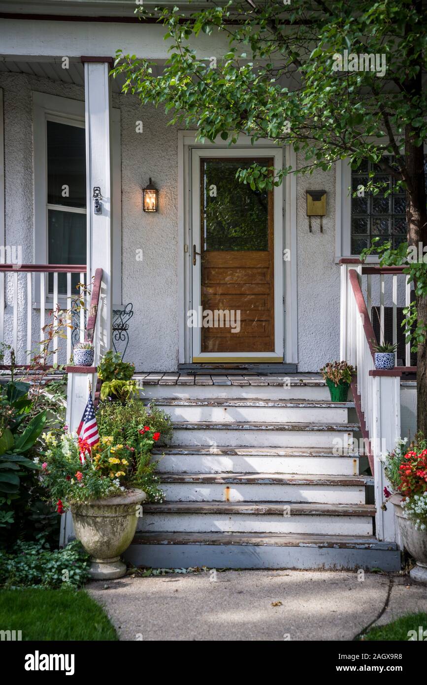 Ravenswood Manor, residential neighbourhood, Albany Park, Chicago, Illinois, USA Stock Photo Alamy
