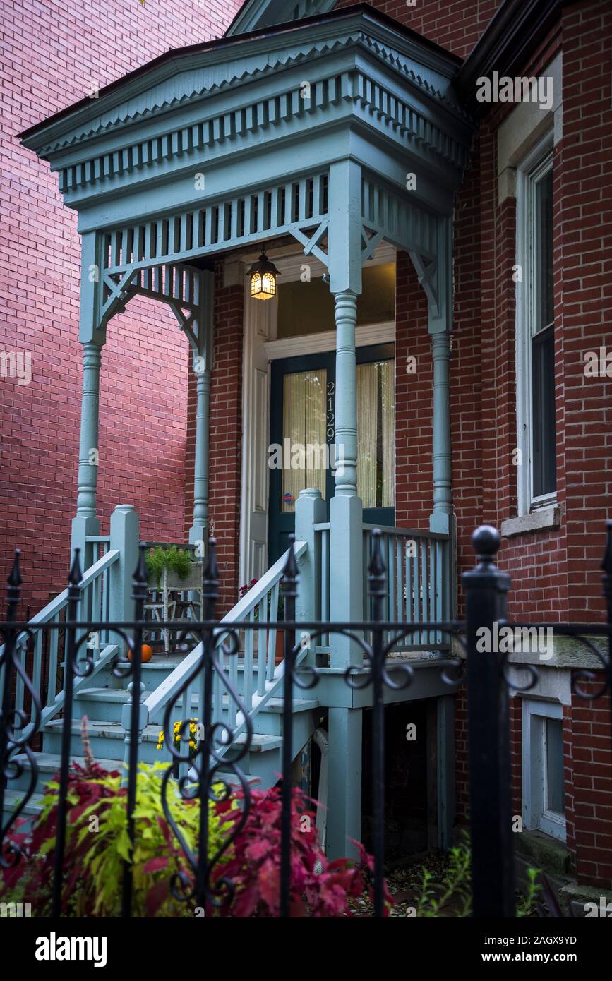 House, Wicker Park, Chicago, Illinois, USA Stock Photo Alamy
