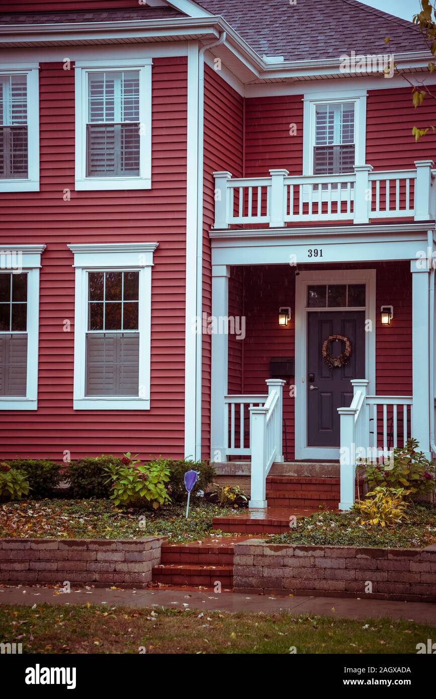 Traditional residential house in German Village Neighborhood, Columbus