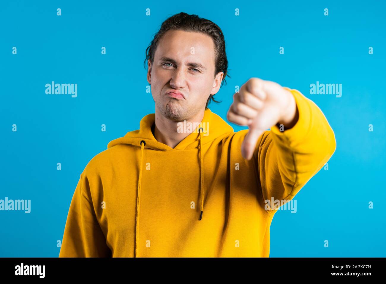 Loser hand gesture man hi-res stock photography and images - Alamy