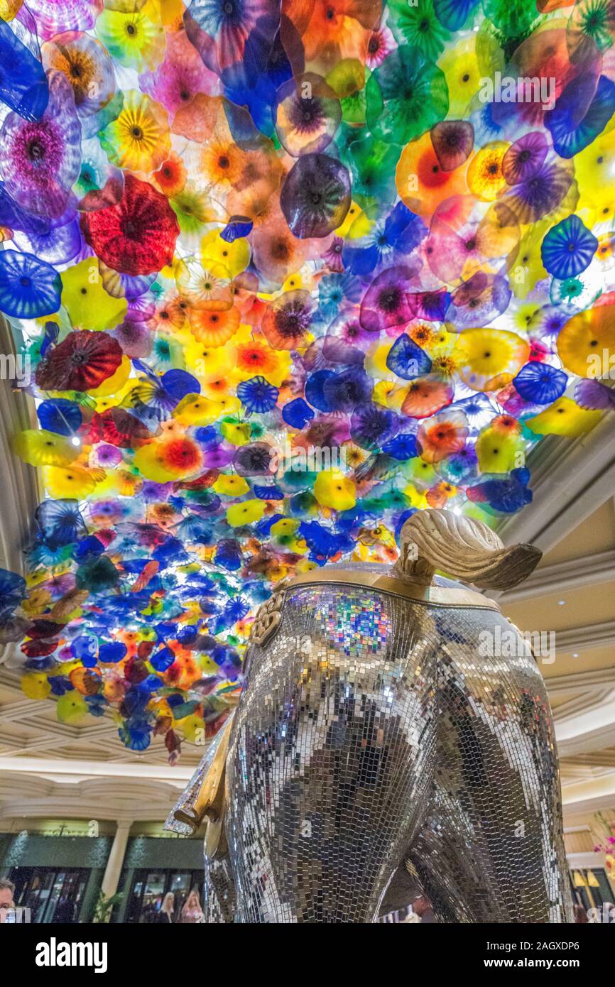 Las Vegas January 24 2018 Luxury Glass Ceiling And Reflective
