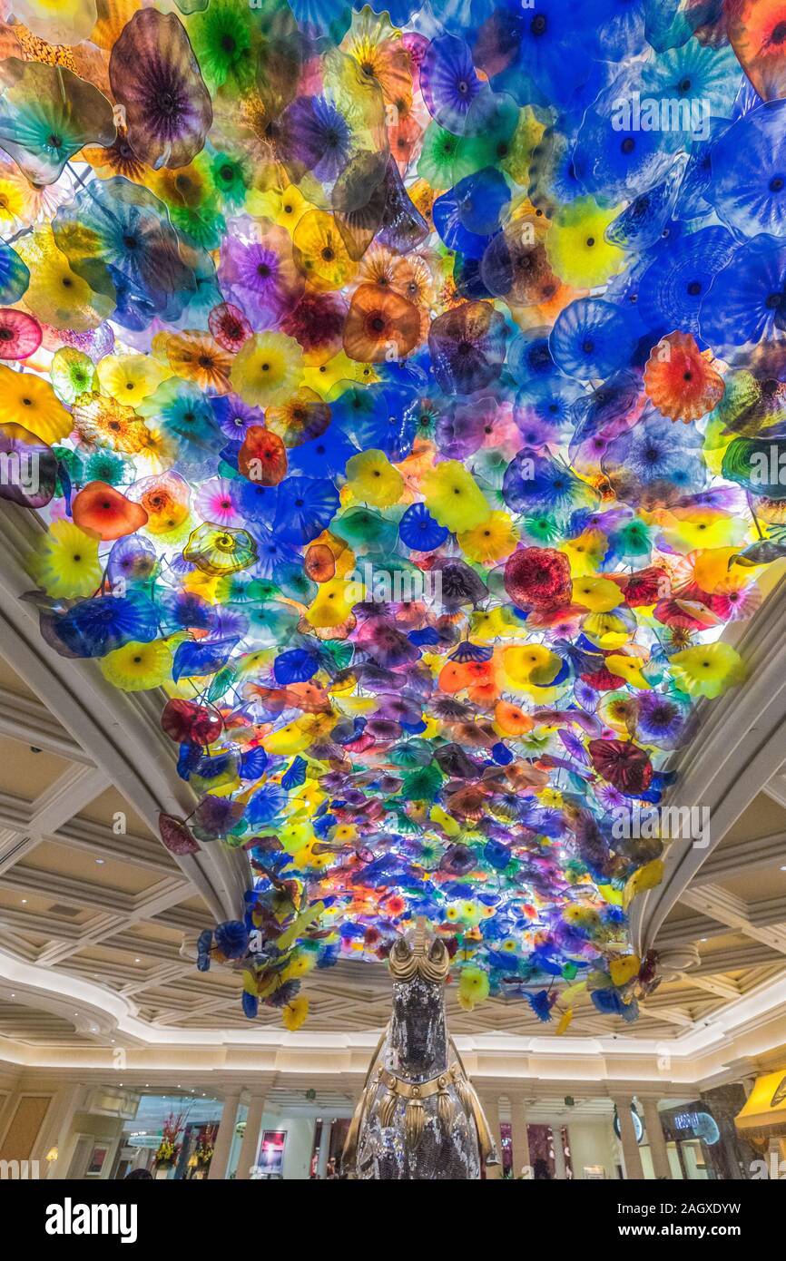 Las Vegas January 24 2018 Luxury Glass Ceiling And