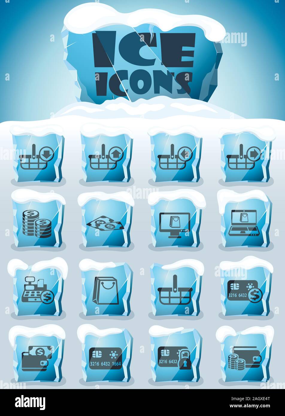 e-commerce icon set Stock Vector Image & Art - Alamy