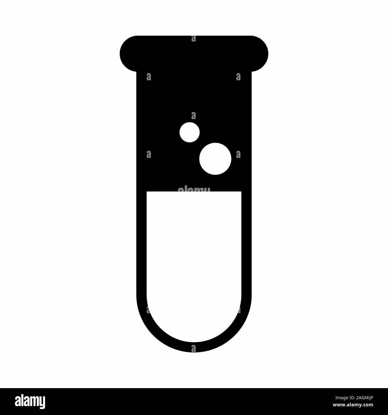 Test tube icon Stock Vector Image & Art Alamy