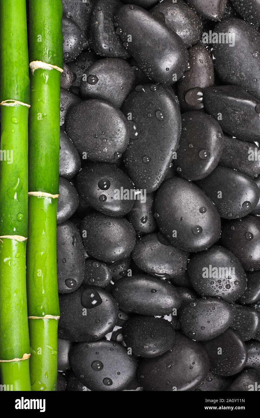 Bamboo massage hires stock photography and images Alamy