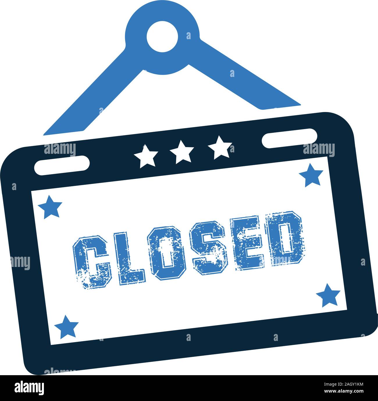 Closed Sign icon logo Stock Vector Image & Art - Alamy
