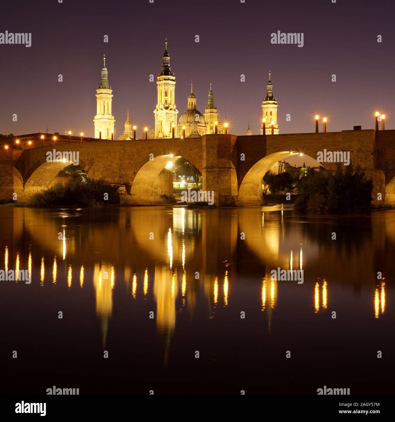 nuestra senora del pilar basilica Stock Photo Alamy
