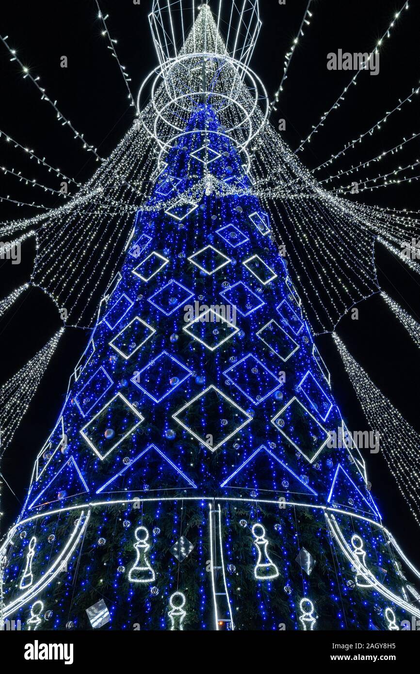Stunning Vilnius Christmas tree the most beautiful Christmas tree for