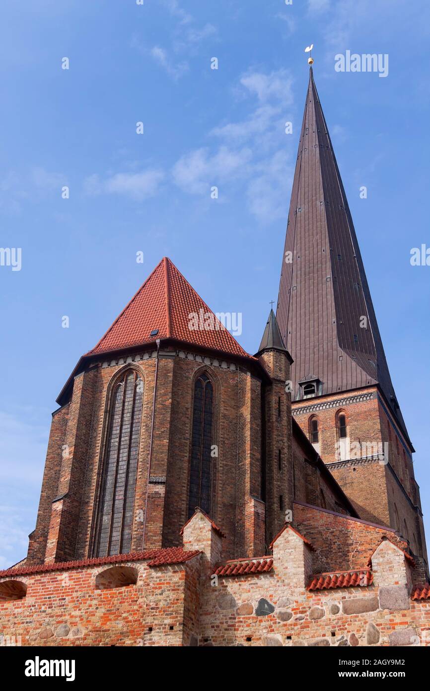 St. Peter's Church, Rostock Stock Photo - Alamy