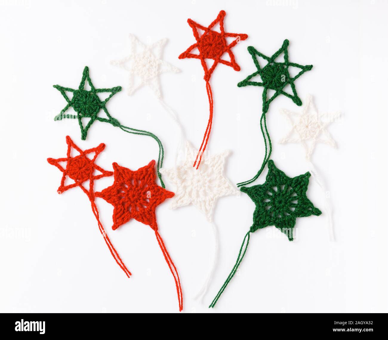 Red white green streamers hi-res stock photography and images - Alamy