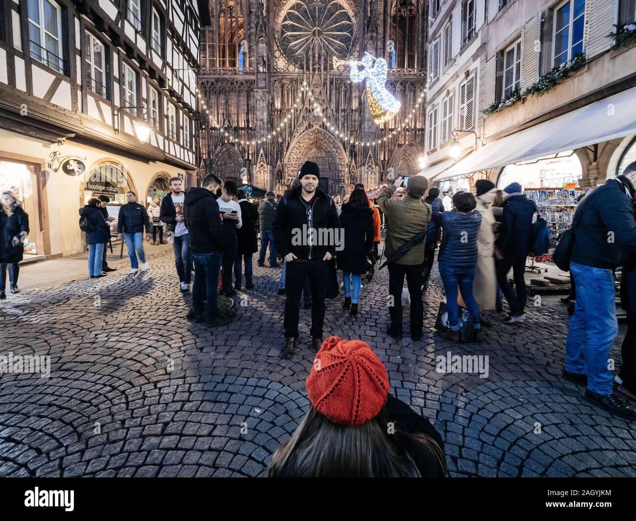 notre dame christmas hat