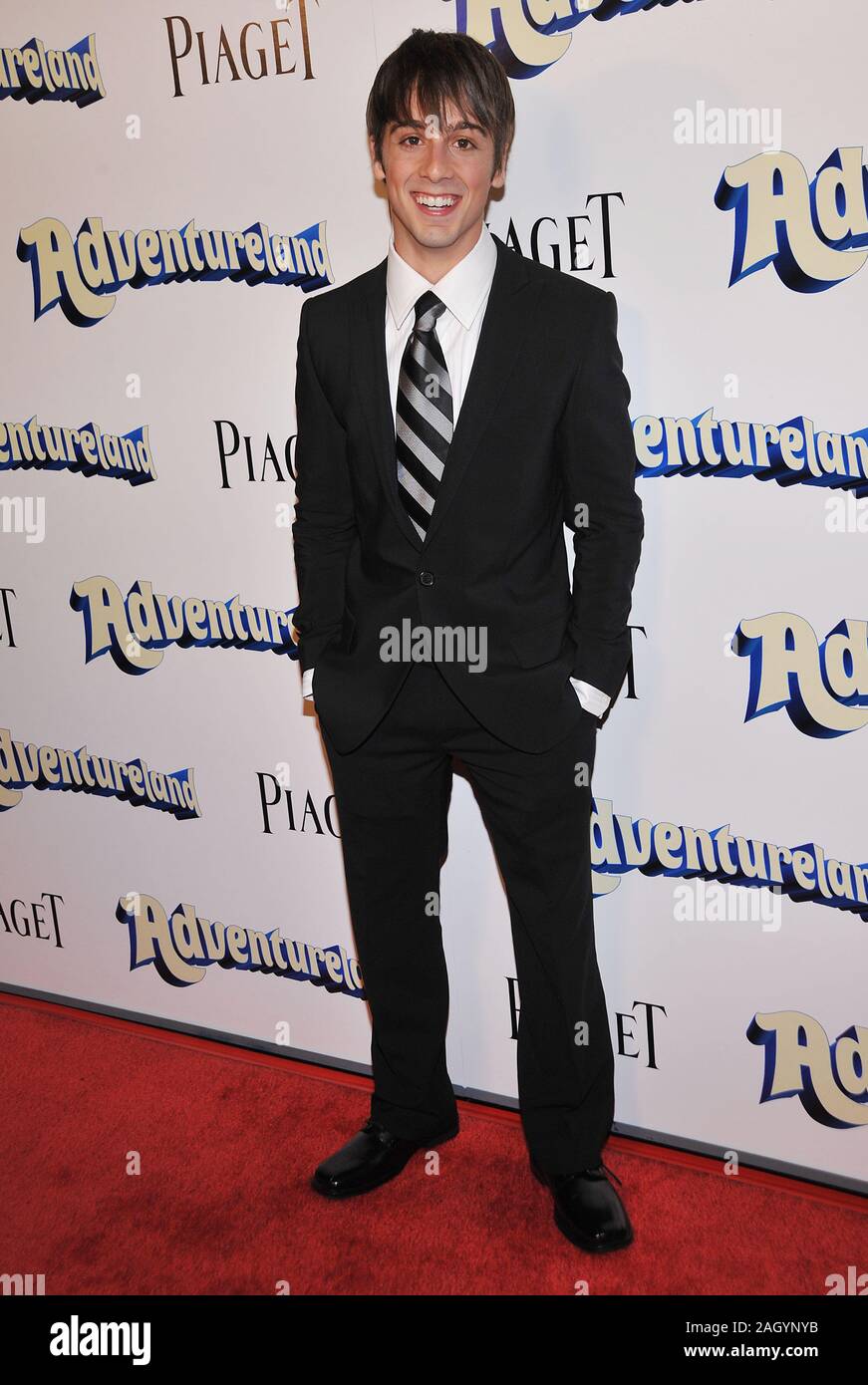 Matt Bush Adventureland Premiere at the Chinese 6 Theatre In Los