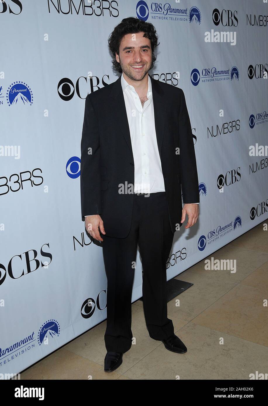 David Krumholtz - Numb3rs Cast Meet the Press at the Sunset tower Hotel