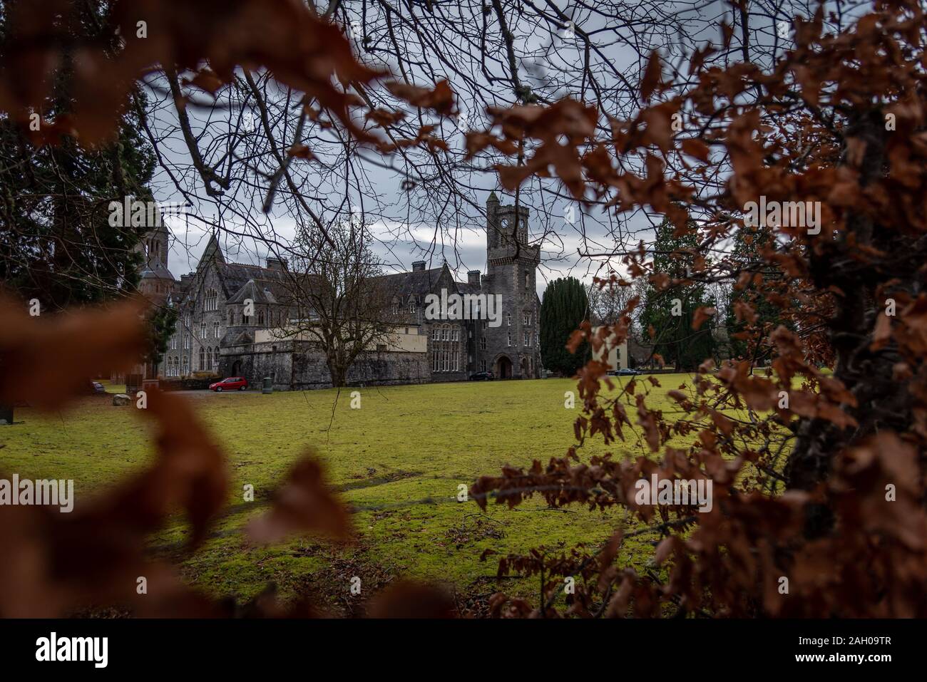 FORT AUGUSTUS, SCOTLAND, DECEMBER 17, 2018 The Abbey Highland Club