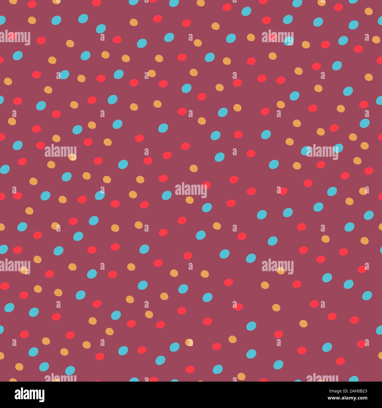 Vector seamless pattern with colored spots . Abstract background Stock Vector