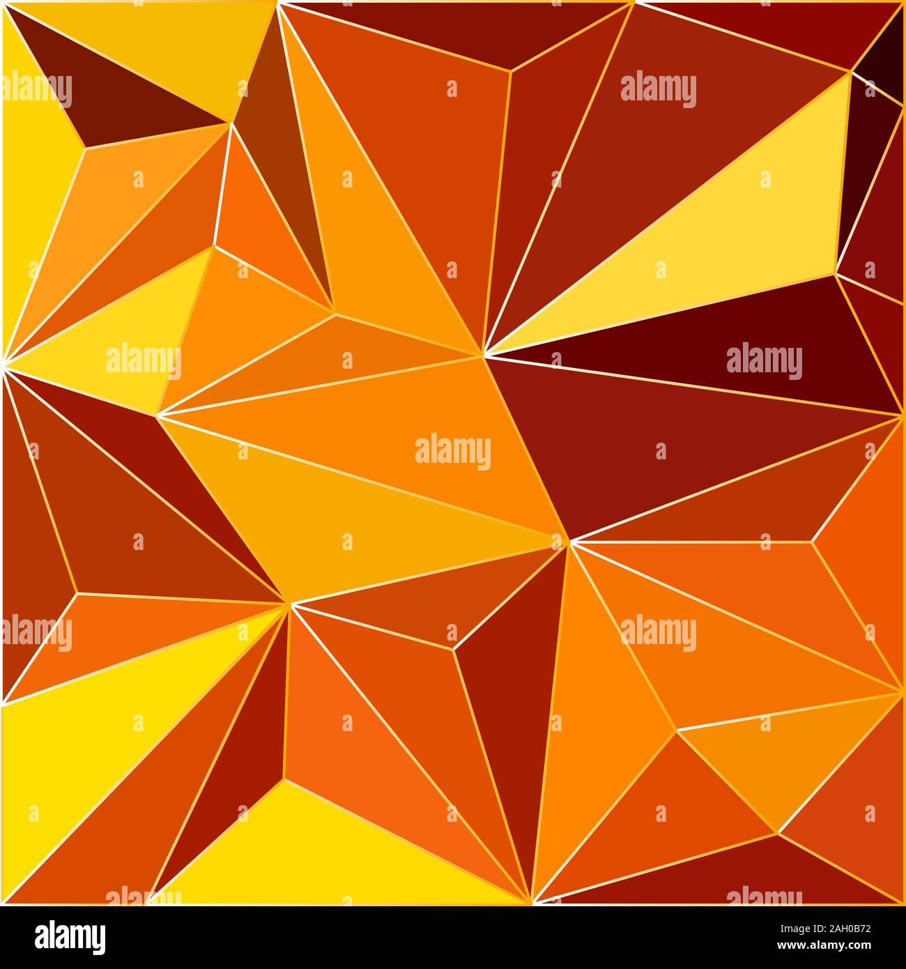 Abstract low poly background, geometry triangle, mosaic pastel color background Stock Vector