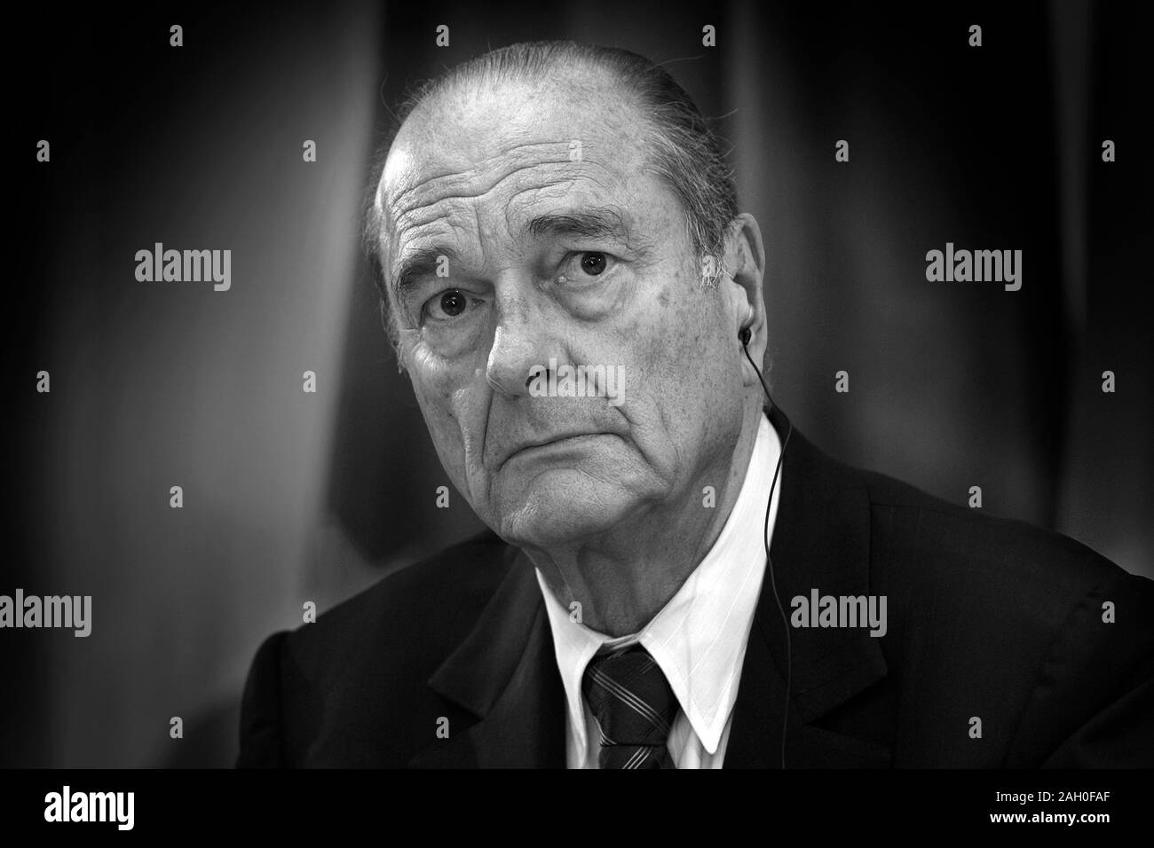 Jacques CHIRAC died at the age of 86. Archive photo: Portrait of the
