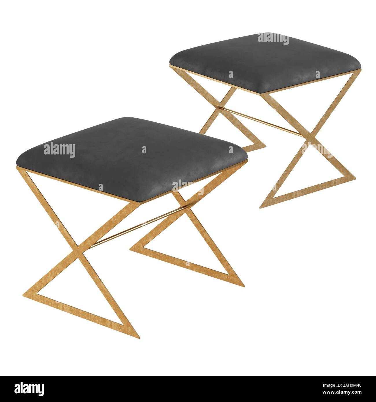 Padded Stools High Resolution Stock Photography and Images - Alamy