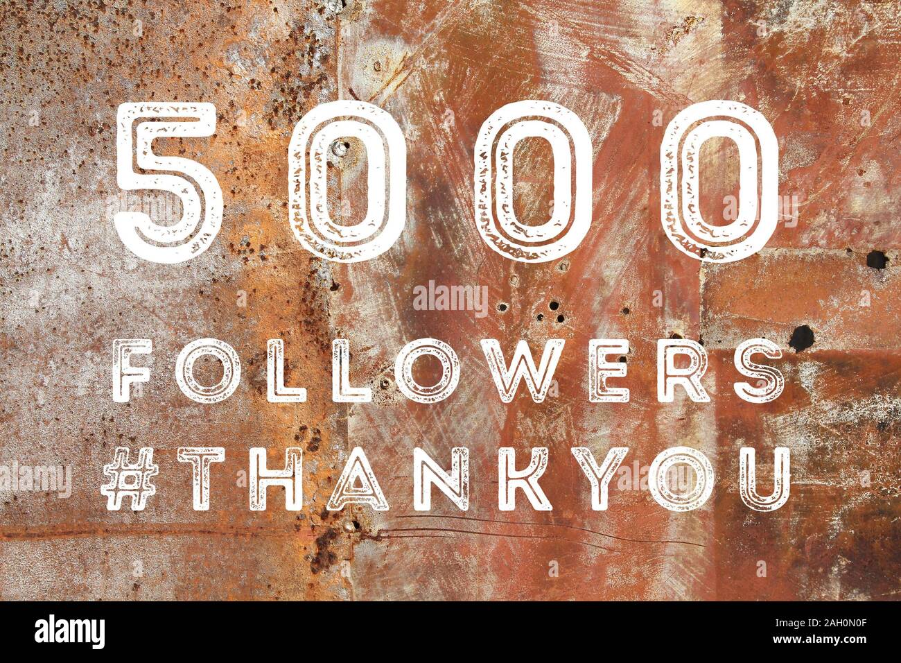5000 Followers Company Social Media Account Thank You Banner 5k
