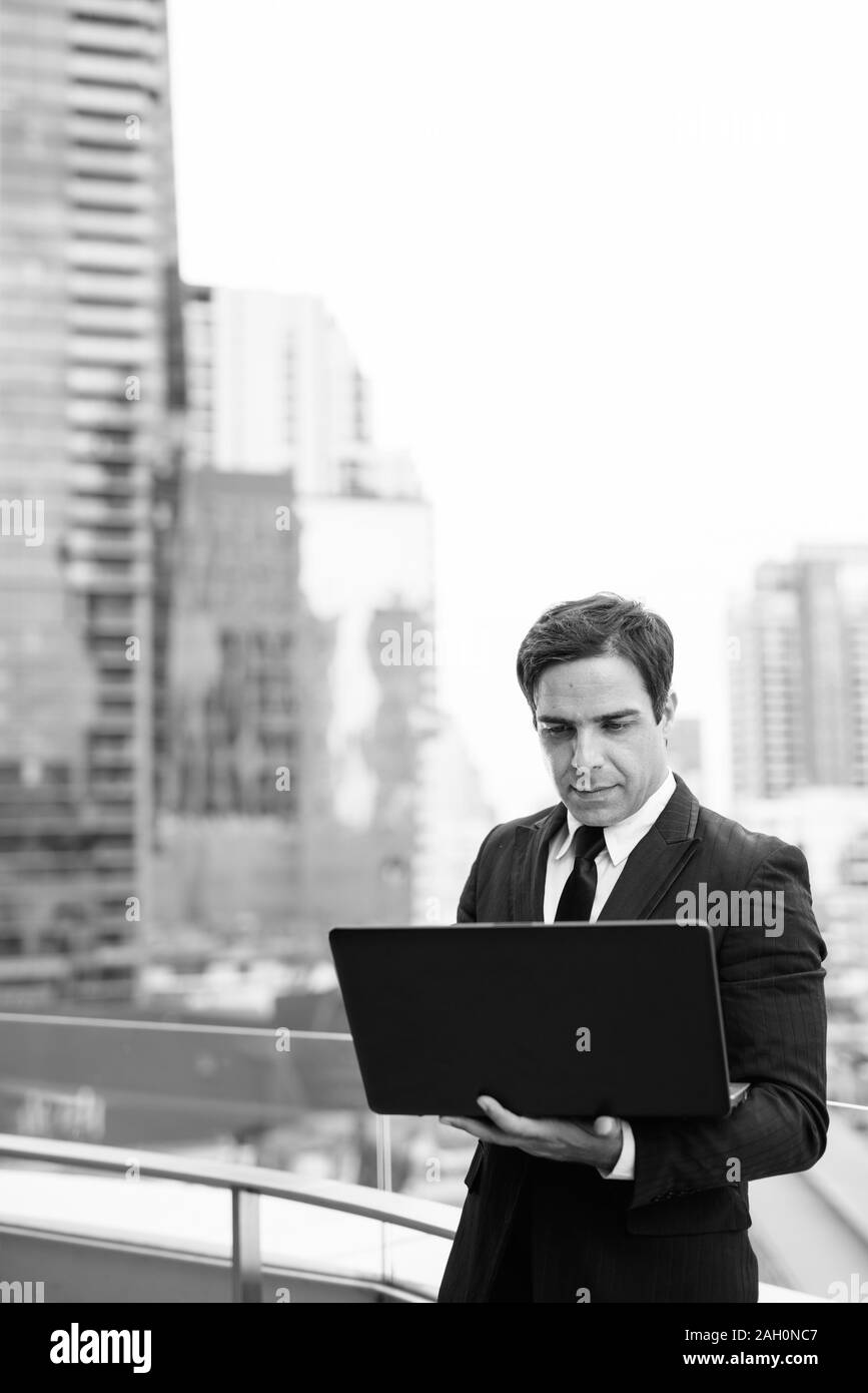 Businessman Black and White Stock Photos & Images - Alamy
