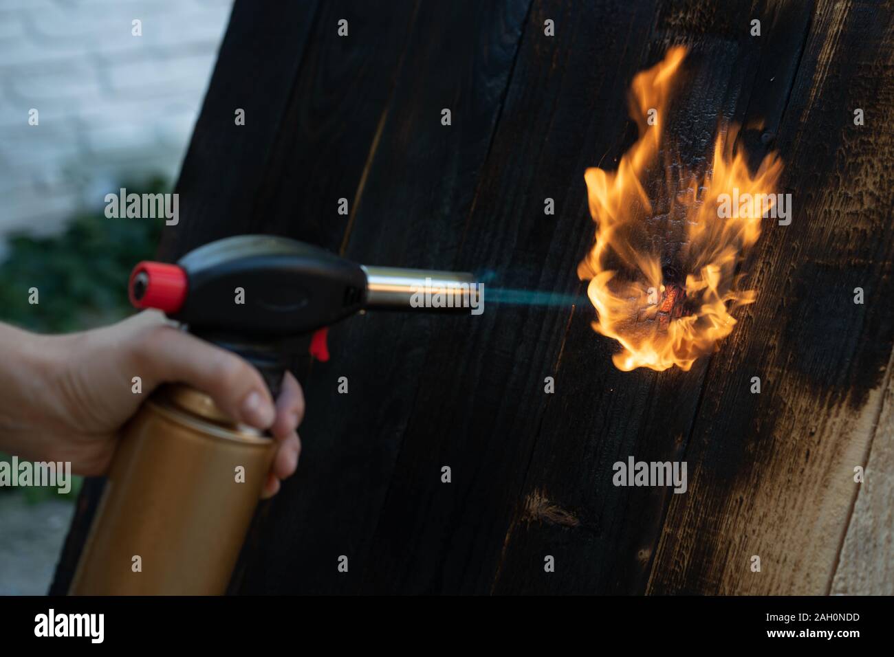 Professional carpenter using old traditional japanese technique
