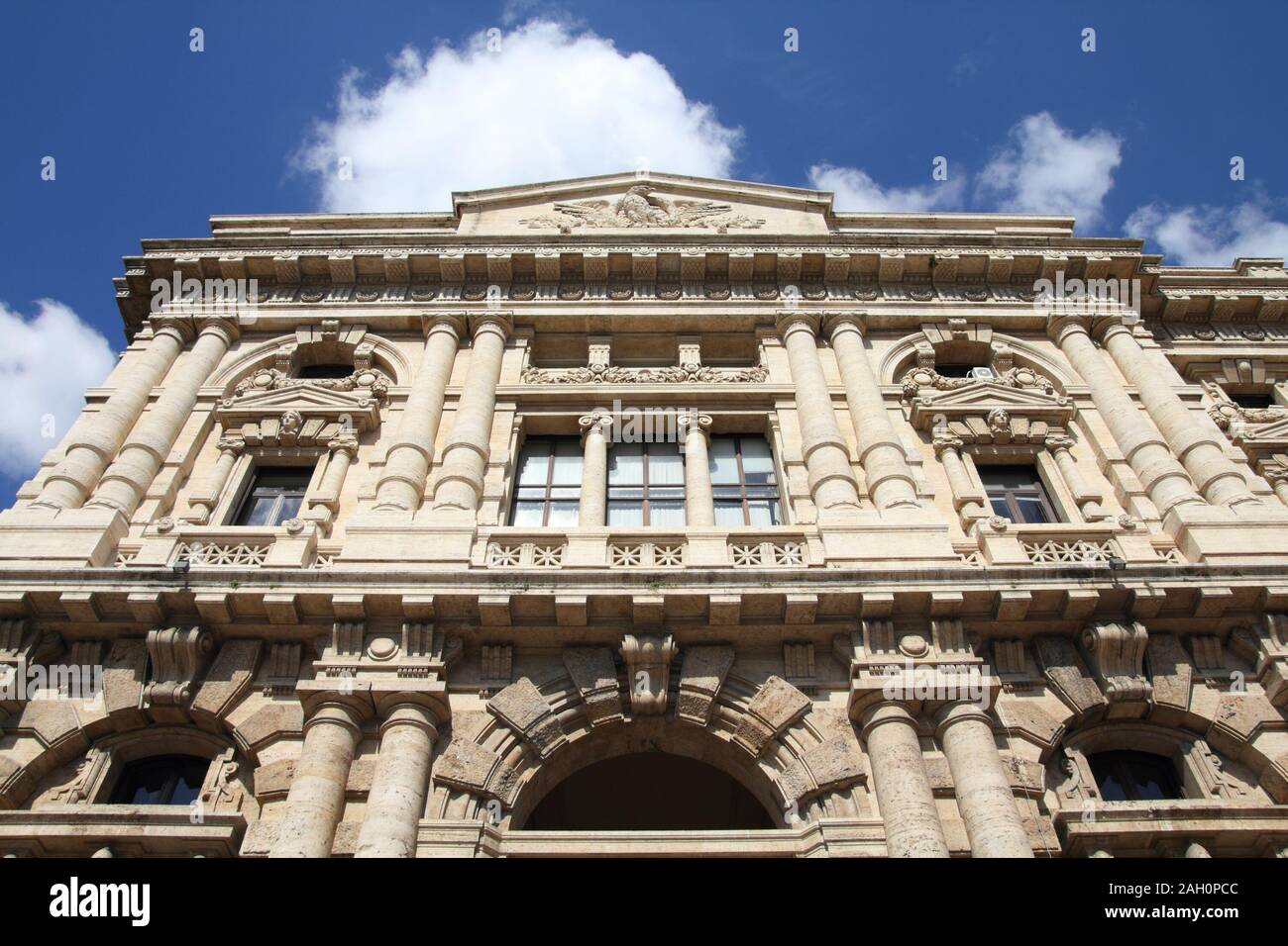 Justice Building Rome Rome, Italy. Palace of Justice (Palazzo di Giustizia) - courthouse ...