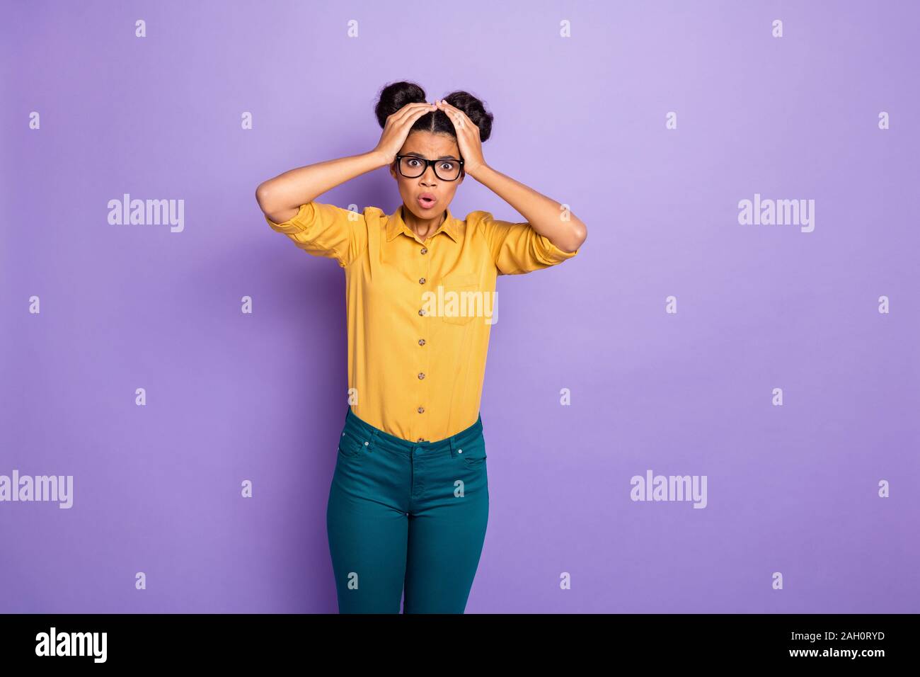 purple color pants