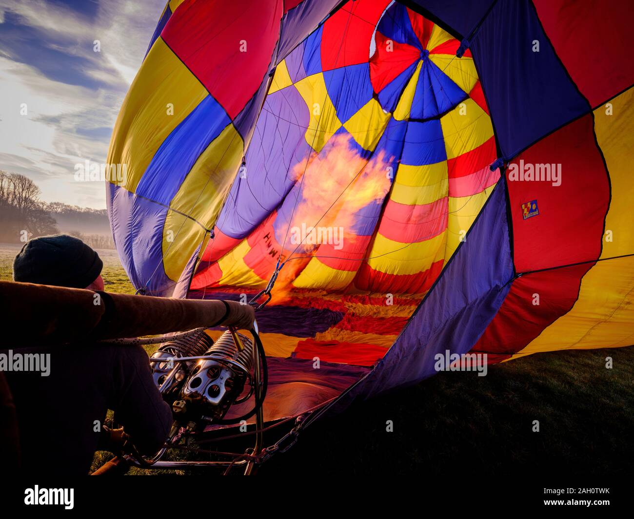 sussex hot air balloon