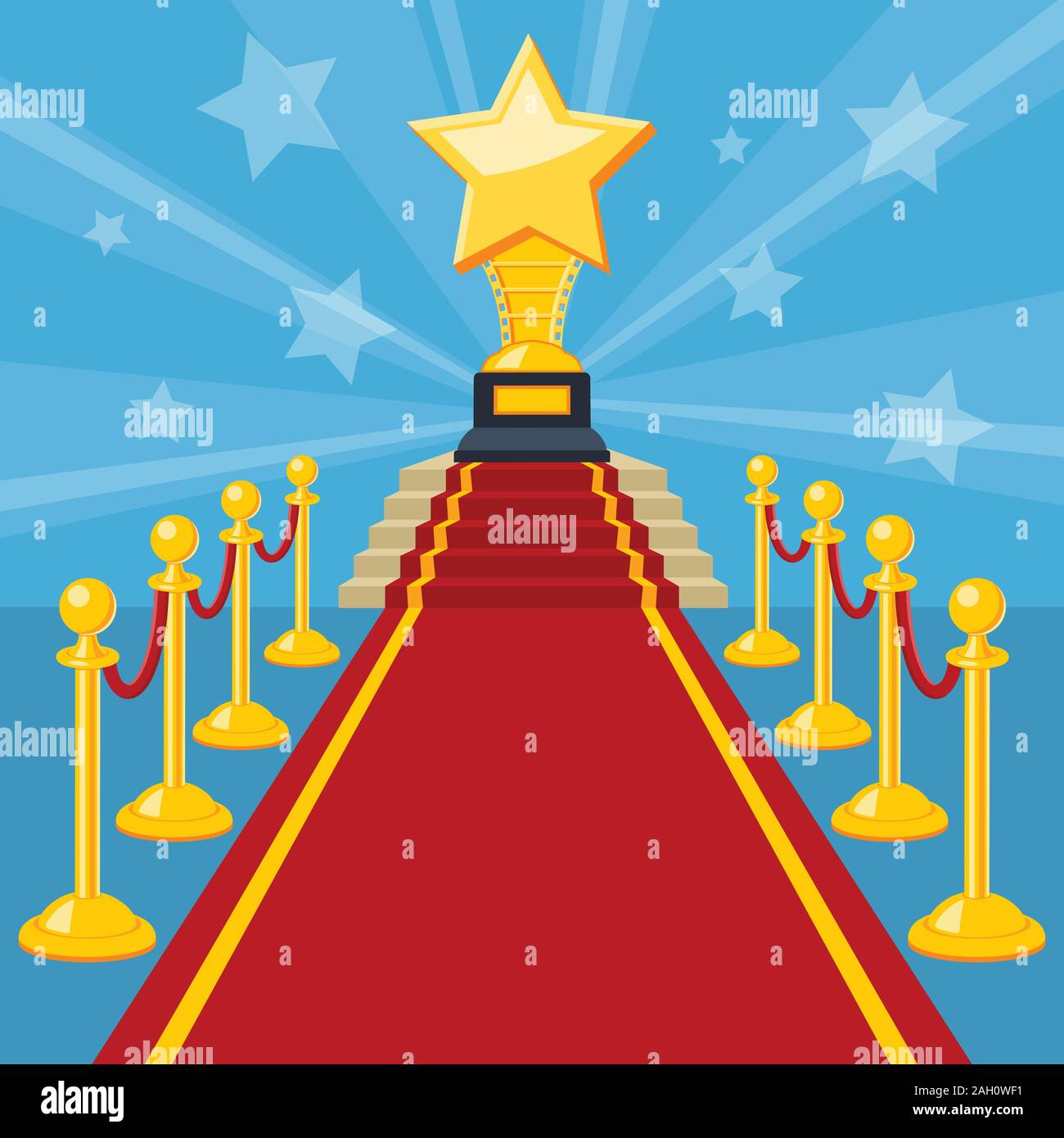 Golden globe award Stock Vector Images Alamy