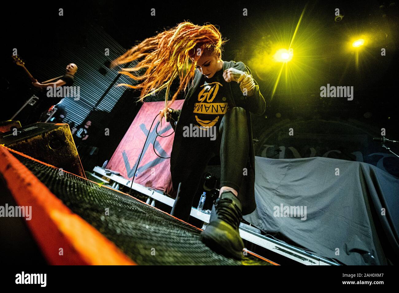 Copenhagen, Denmark. 20th, December 2019. The Moldovan nu metal band ...