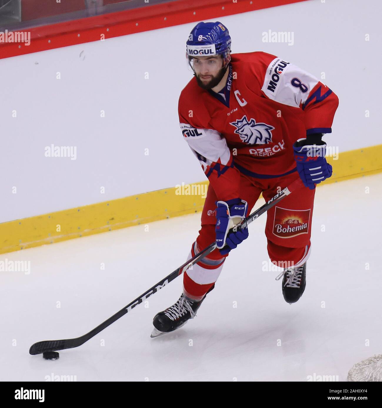 Libor Zabransky Cze In Action During A Preliminary Match Czech Republic Vs Slovakia Prior To The Iihf World Junior Ice Hockey Championships In Stock Photo Alamy